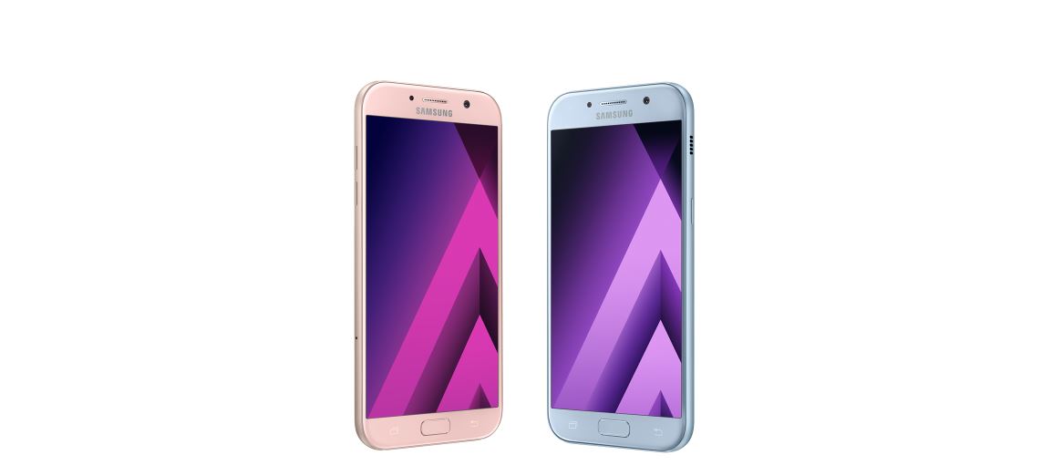 Samsung’s Galaxy A Series (2017) Now Available in Blue Mist and Peach Cloud