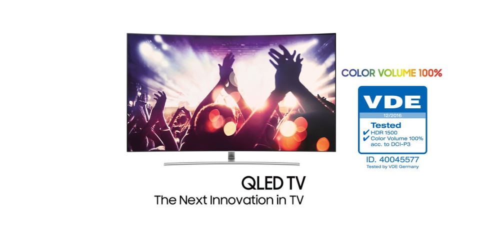 Samsung’s New QLED TV Becomes The First ‘100 Percent Color Volume’-Verified TV