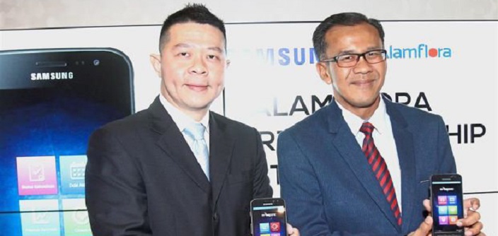Alam Flora embarks on digitalisation value creation with samsung smartphone