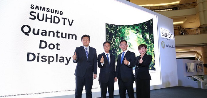 Samsung Takes a Quantum Leap with 2016 premium design SUHD TV Line-Up