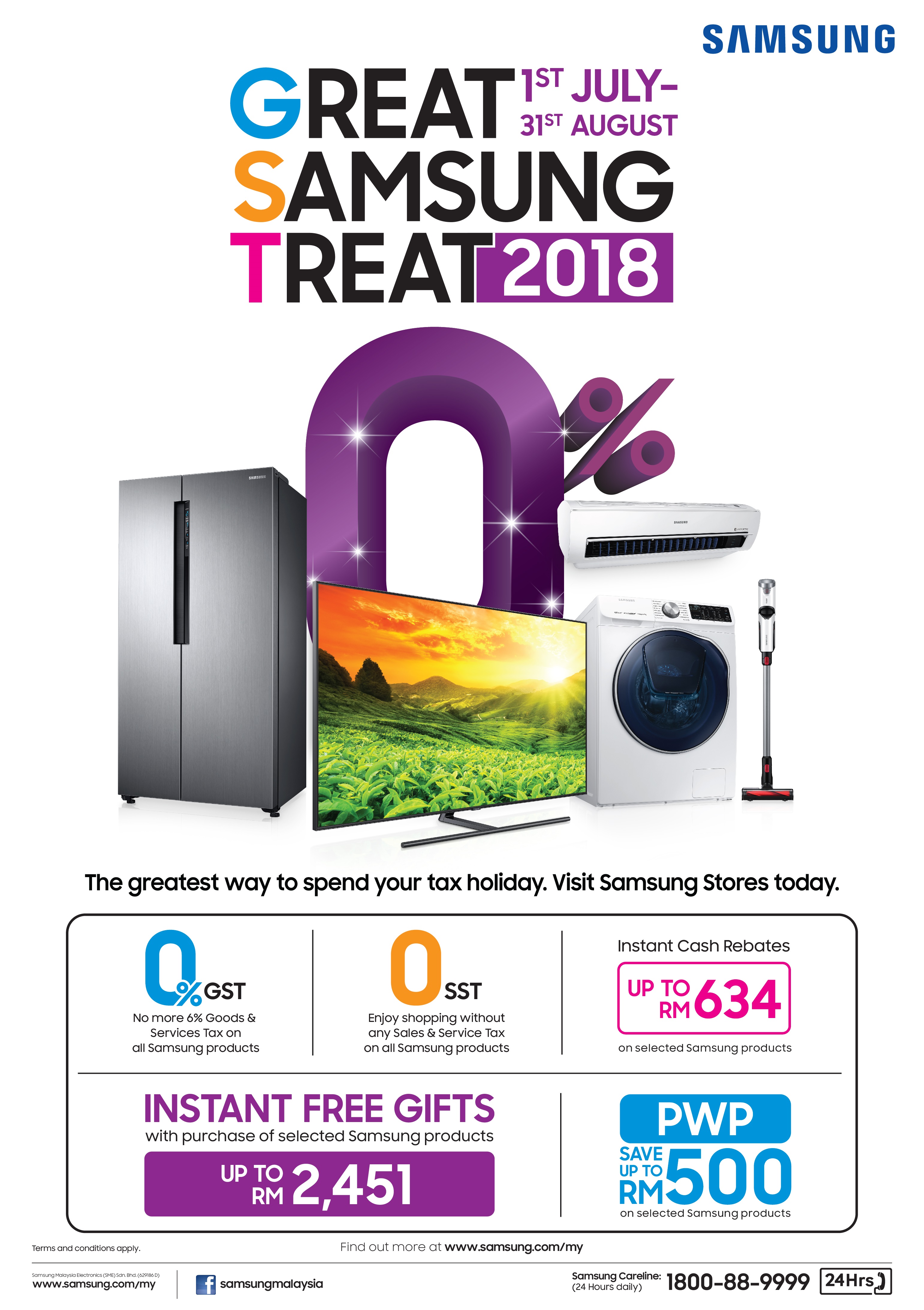 The Great Samsung Treat Promotion is here! Samsung Newsroom Malaysia