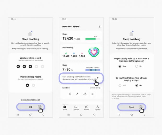 Wake Up Feeling 10/10 with Sleep Coaching Program by Samsung Health