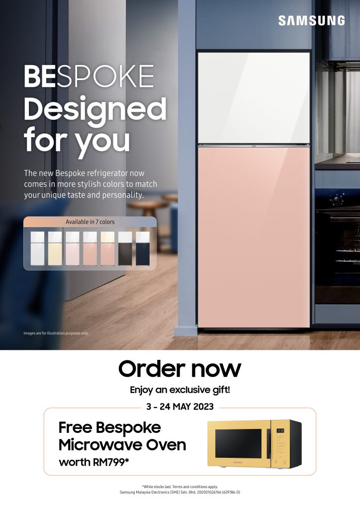 Early Order for The Samsung BESPOKE Top Mount Freezer Starts Today