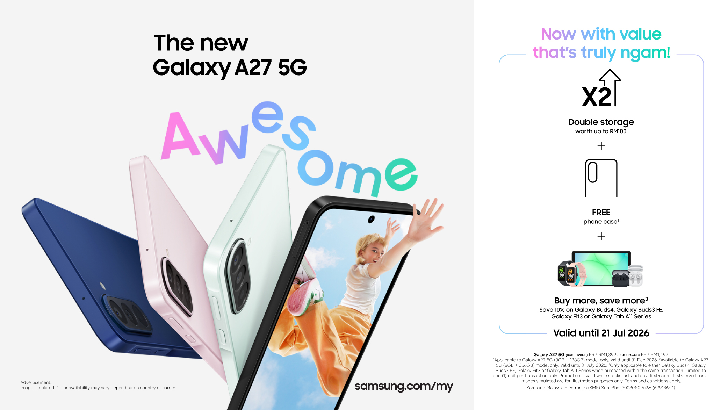 Samsung Galaxy A27 5G Brings an Immersive Display and Awesome Intelligence to More Users – Samsung Newsroom Malaysia