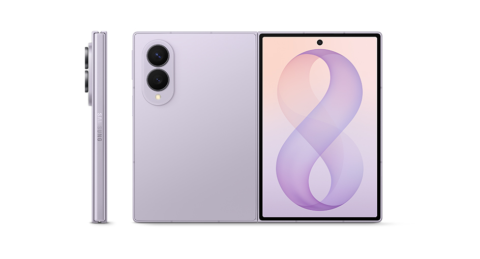 Galaxy Z Fold8 in Lavender