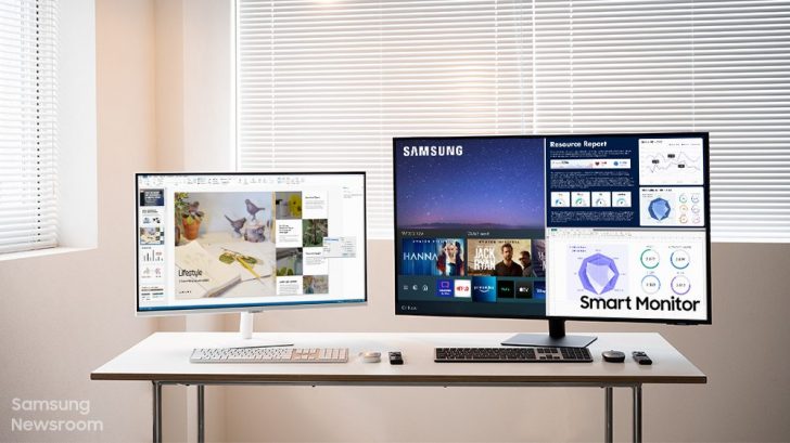 Kroniek voordat gebroken TV kijken en werken op één scherm. Het kan met Samsungs Do-It-All Smart  Monitor – Samsung Newsroom Nederland