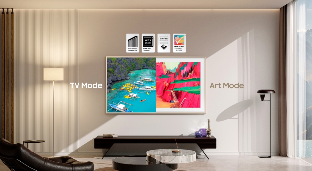 Una galería de arte viva con The Frame.