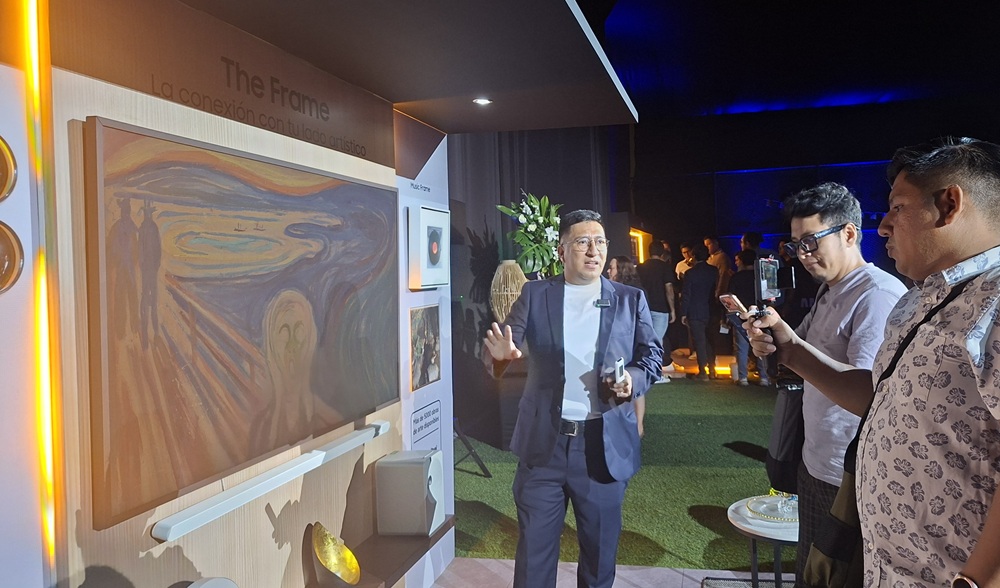 Con The Frame el arte y la tecnología se integran en un solo dispositivo.