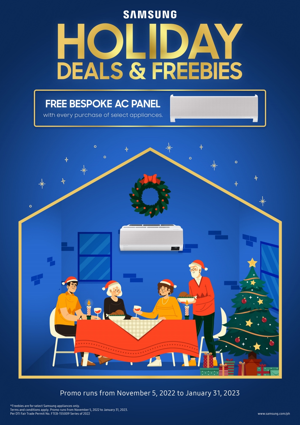 All the holiday deals and freebies from Samsung Digital Appliances this