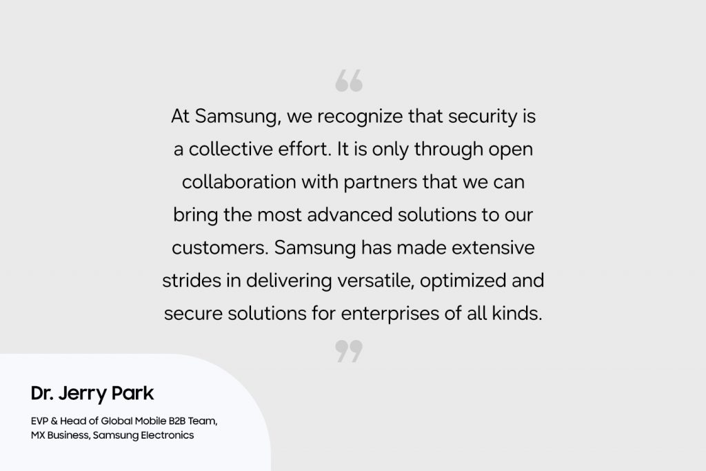 Leading the Way in Enterprise Mobile Security: Samsung’s Zero Trust ...