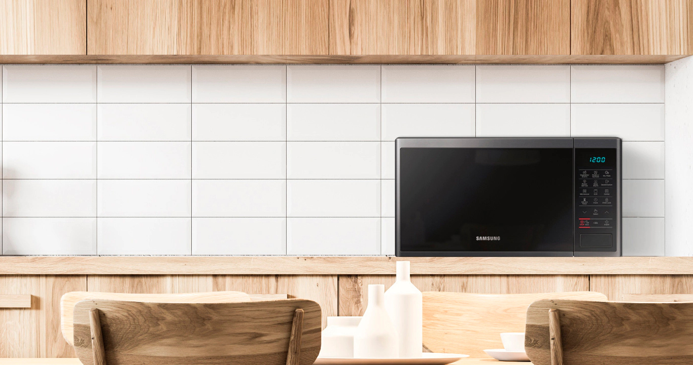 mikrofalówka_Samsung_aranżacja