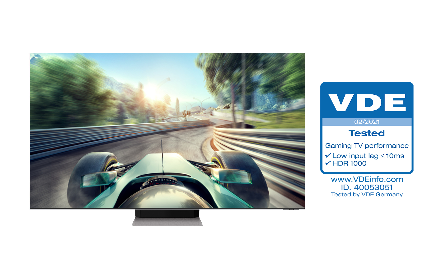 Photo Neo QLEDs Receive Industry First Gaming TV Performance Certification from VDE 1
