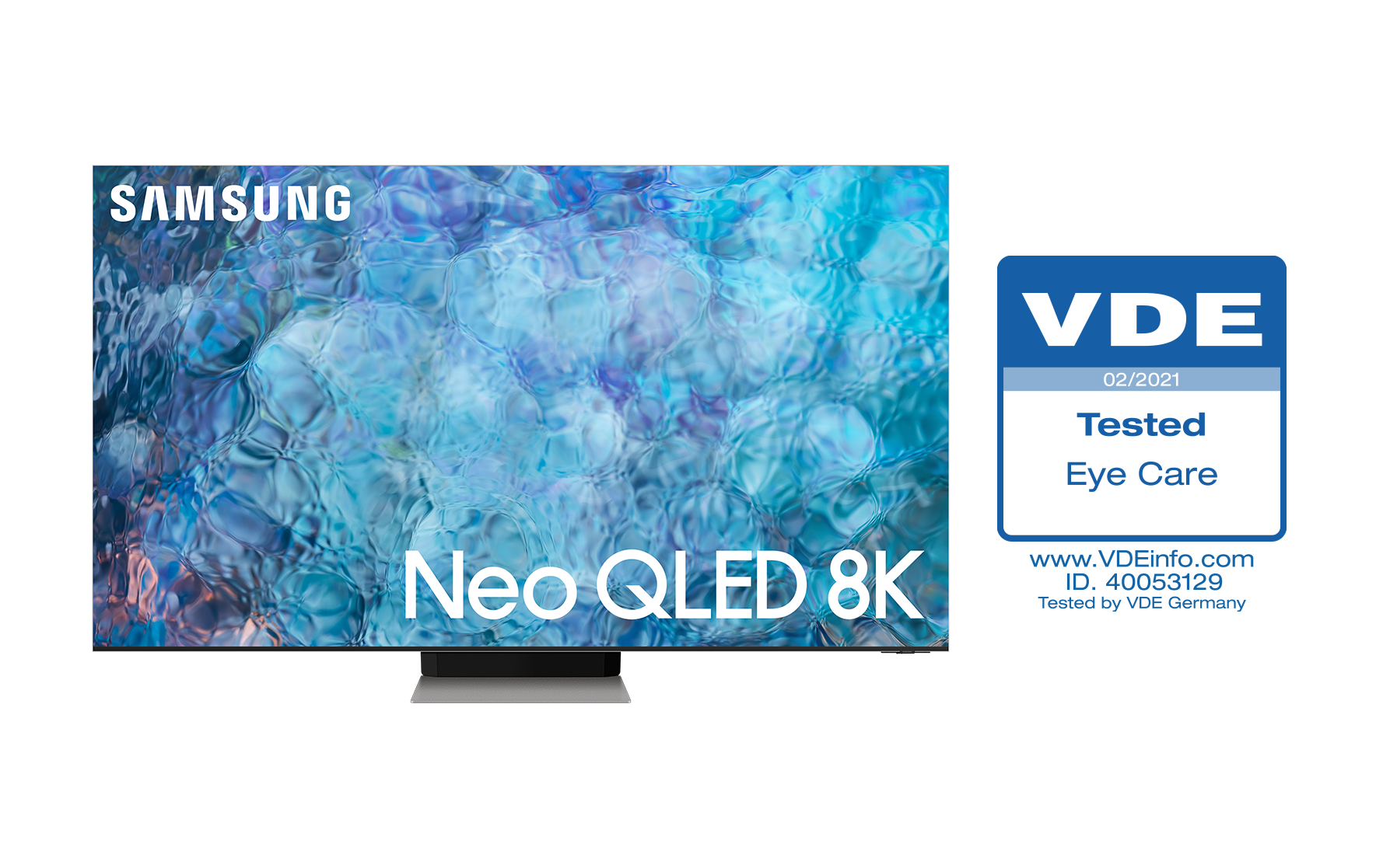 Samsung Neo QLED TVs receive Eye Care certificate from VDE(1)