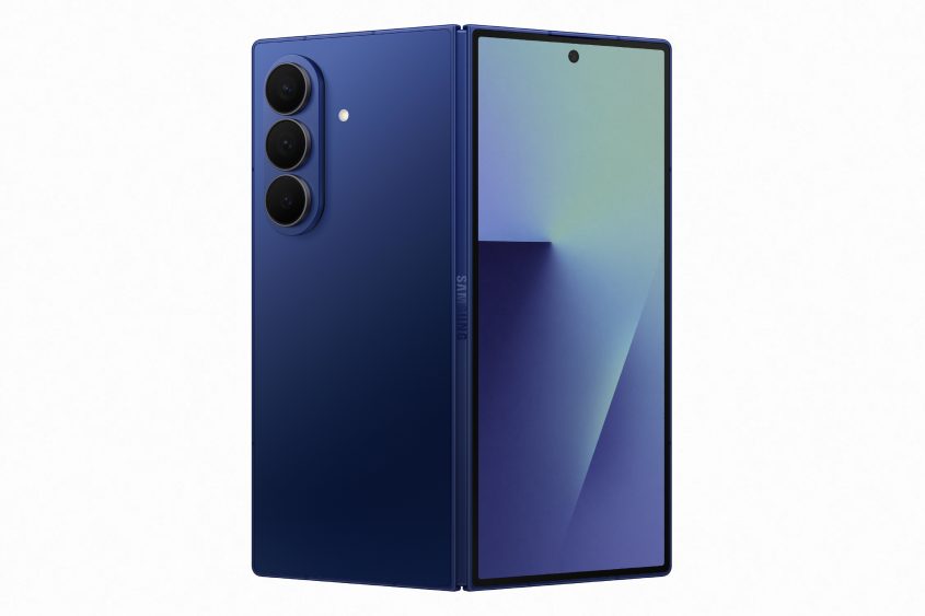 Модель Galaxy Z Fold7 представлена в трех цветах: Синий, Серый и Черный[24].
