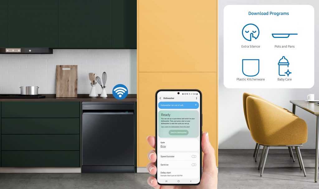 Samsung Launches New Dishwashers Designed for a Hygienic, Convenient