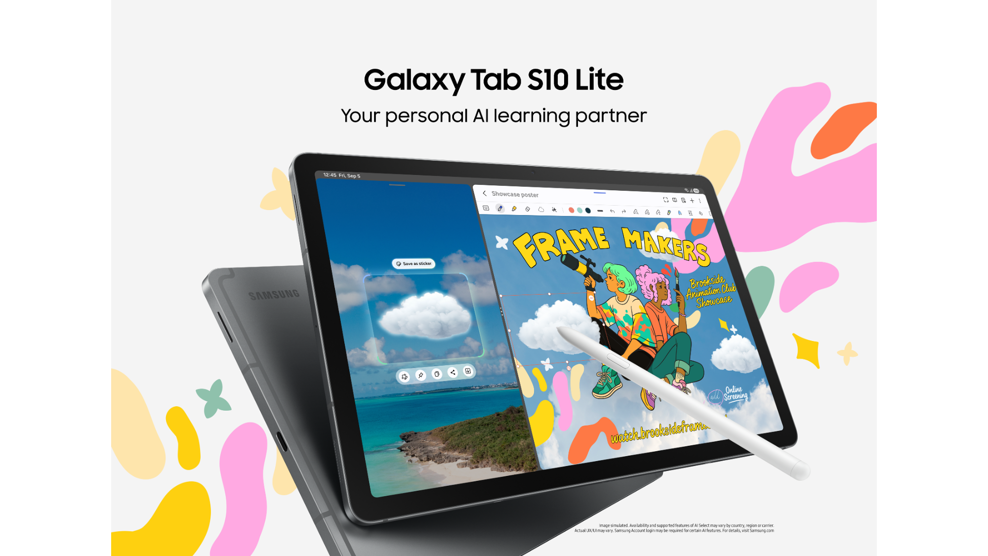 Galaxy Tab S10 Lite 本体　新品未開封品 Amazon.com : Samsung Galaxy Tab S10 Lite Ai WiFi Model (Only for