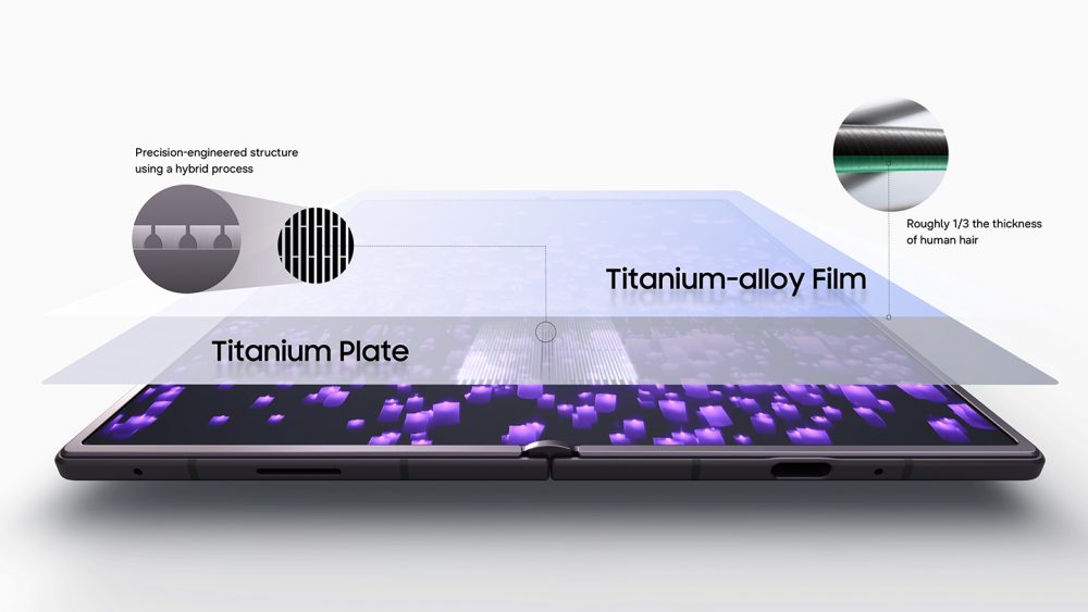 Flex Titanium technology features an exceptionally thin titanium-alloy film and precision-engineered titanium plate.