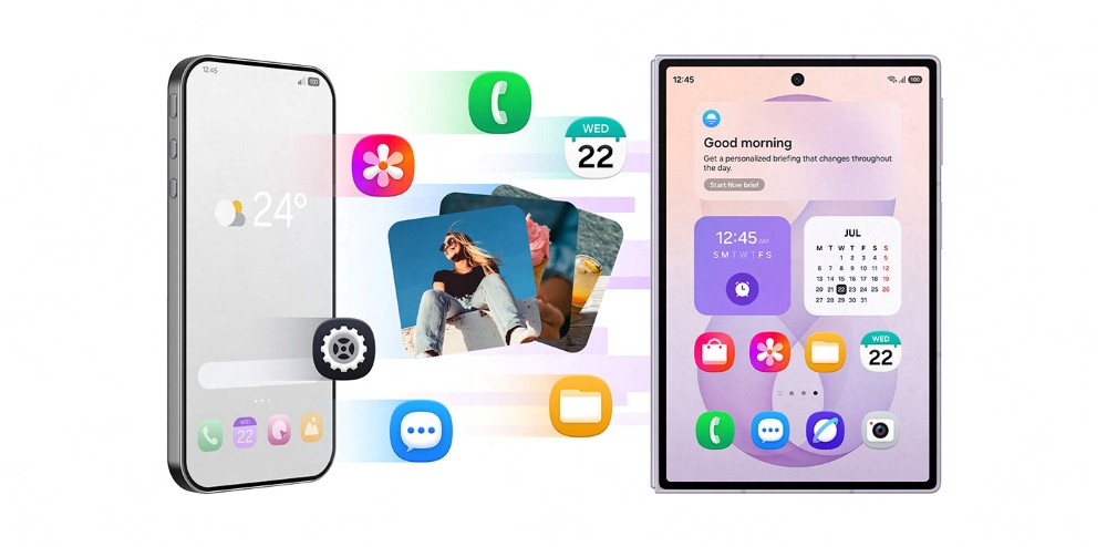 เปลี่ยนมาใช้ Galaxy ทำได้ง่าย รองรับอุปกรณ์หลากหลายด้วย Smart Switch เวอร์ชันใหม่