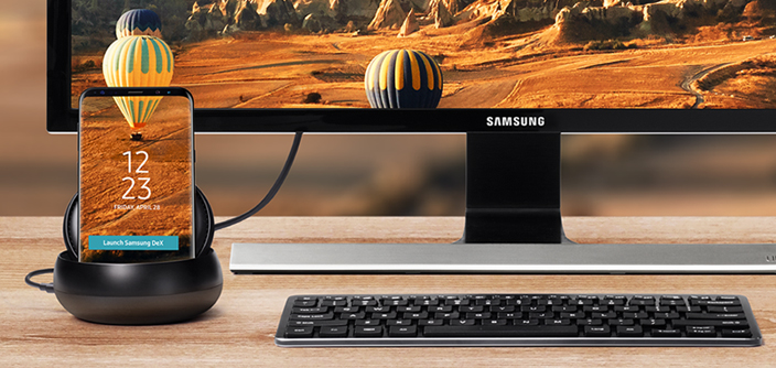 Samsung DeX enables productivity for mobile workers by extending the ...