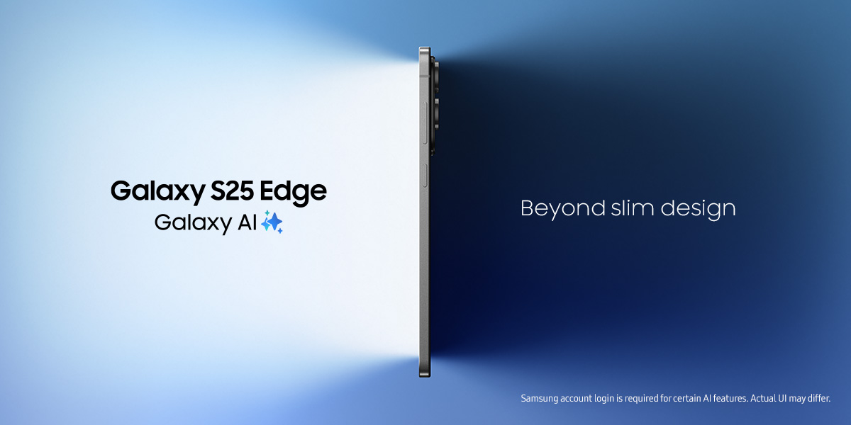 Samsung Galaxy S25 Edge Debuts with Ultra-Slim 5.8mm Design