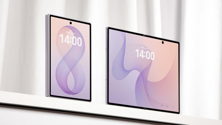 Photo: Samsung Global Newsroom T-Mobile bradte les pliants de Samsung et Motorola face à l'iPhone Duo