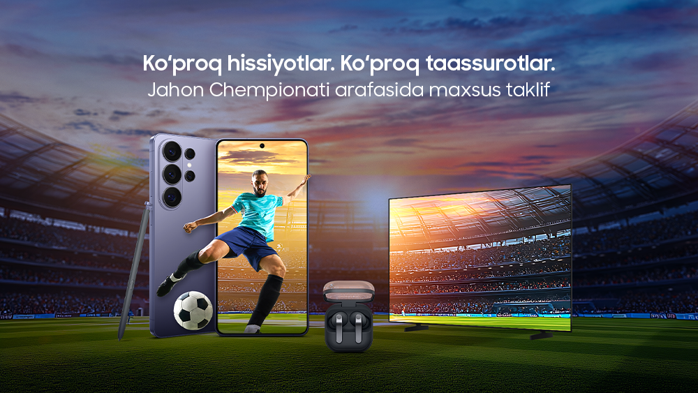 Samsung 2026 Jahon Chempionati uchun taklifi