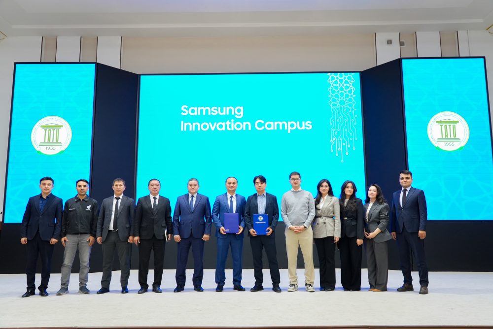 Samsung Innovation Campus ilk bor O‘zbekistonda yo‘lga qo‘yilmoqda