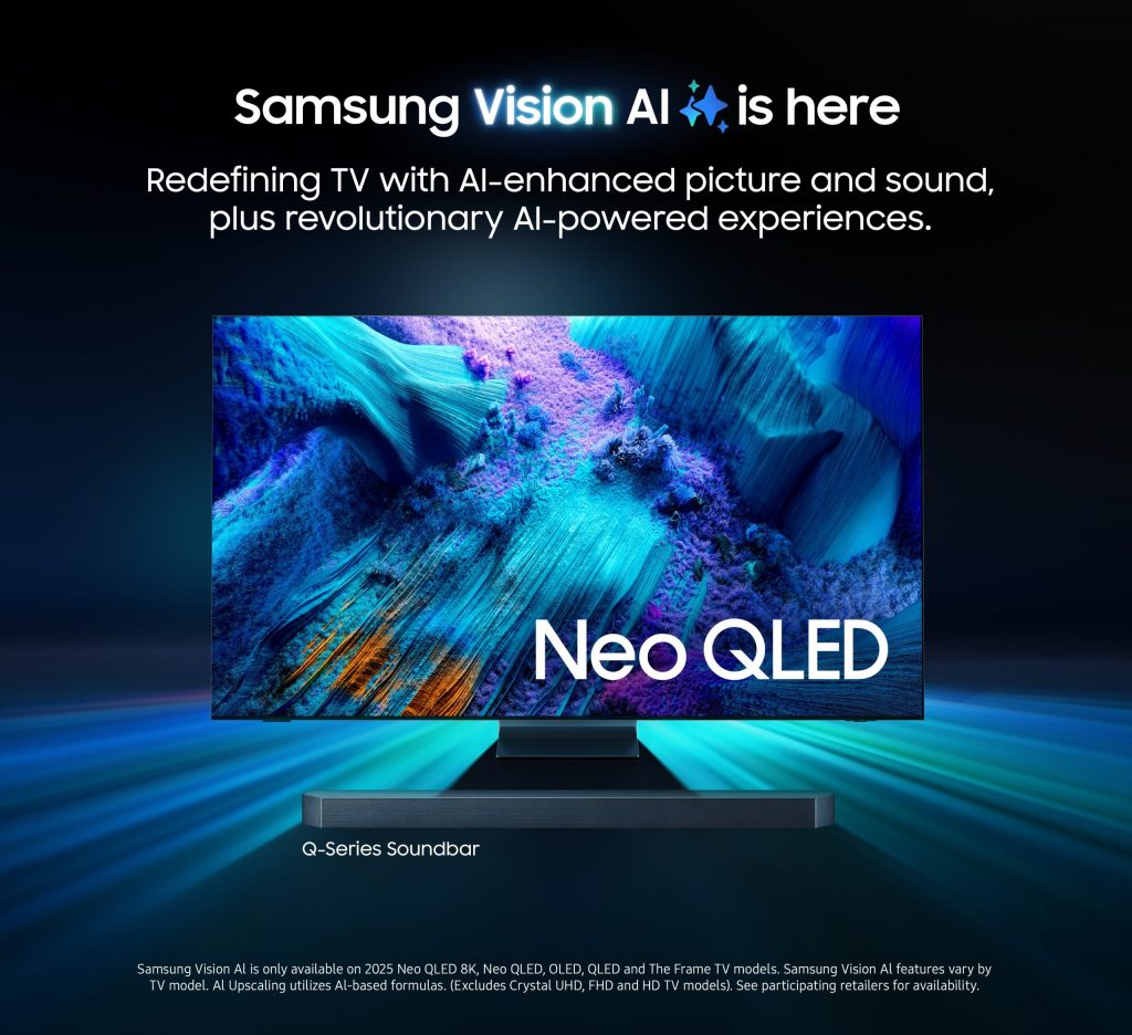 Samsung Launches 2025 Neo QLED Mini LED TVs Powered by Samsung Vision ...