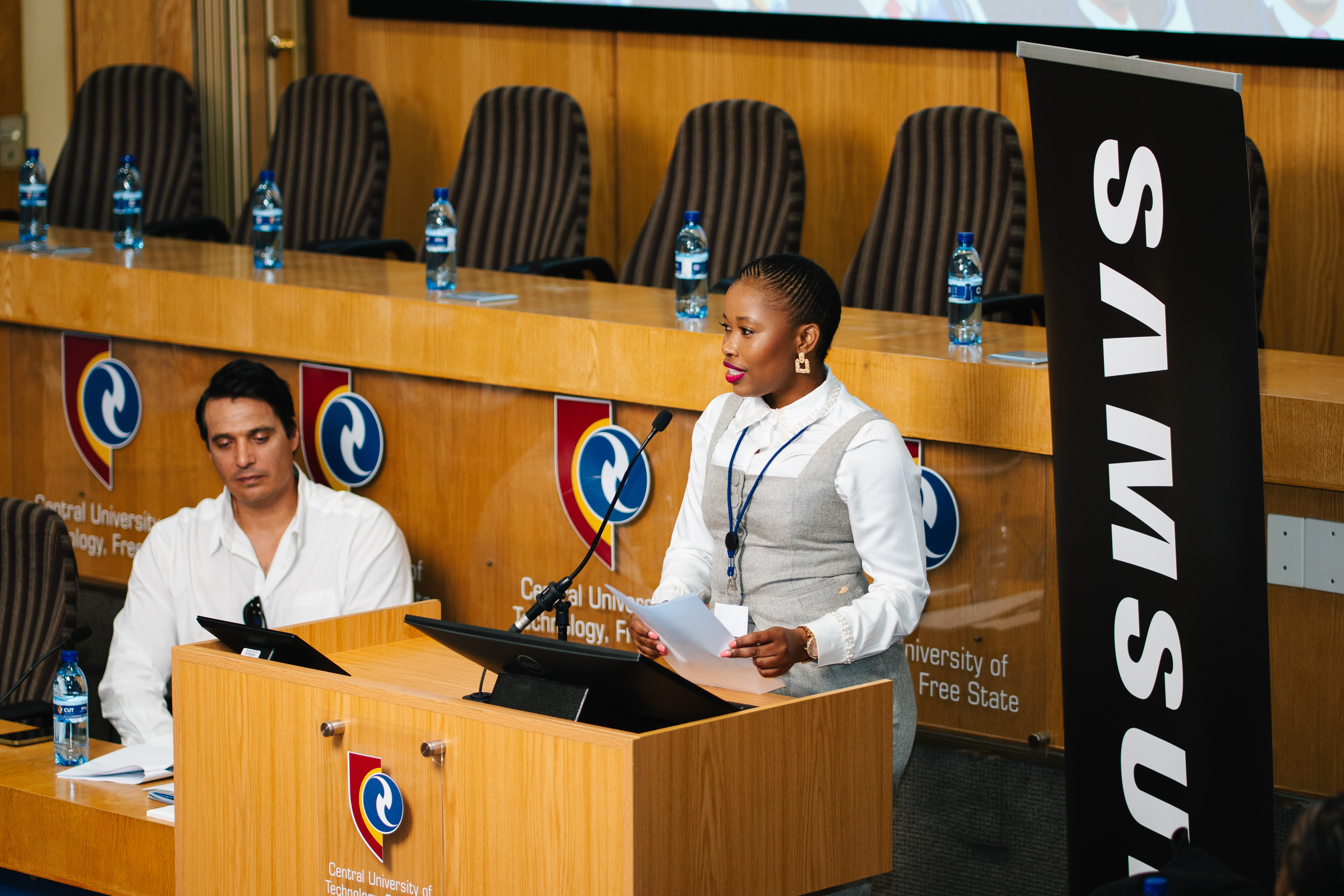 Lefa Makgato, Corporate Social Responsibility Manager for Samsung Electronics in South Africa
