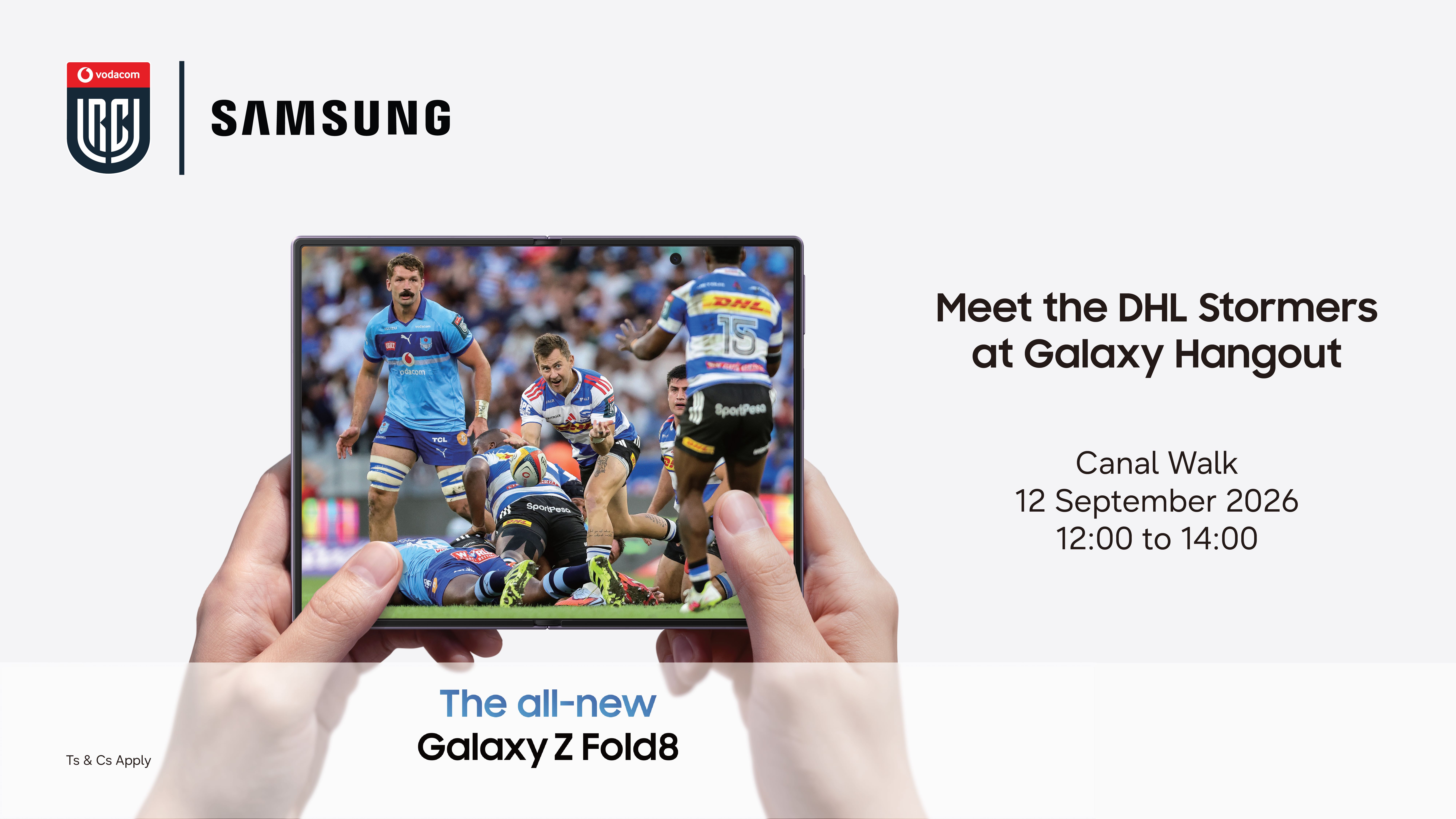 Samsung Galaxy Hangouts Canal Walk Invitation
