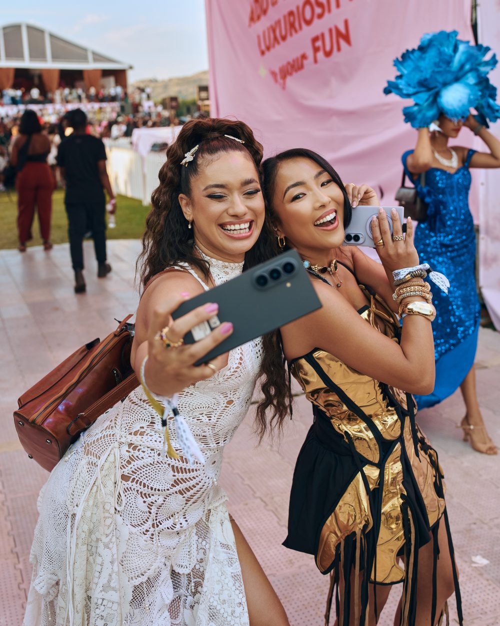 Chanley Wong and Kim Jayde at Luxurios Marble Circus